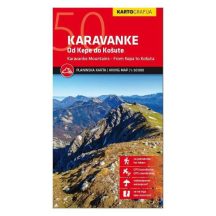 Karavankák turistatérkép 1:50 000 / Kartografija