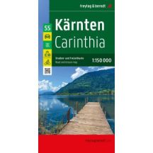 Karintia tartomány térkép - 2025