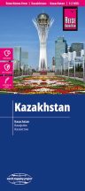 Kazahsztán - Kasachstan autóstérkép 2025