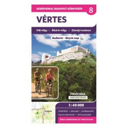 Vértes kerékpáros térkép és turistatérkép / FRIGORIA