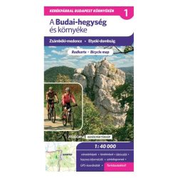 Budai-hegység és környéke kerékpáros és turistatérkép 1:40 000 – Zsámbéki-medence, Etyeki-dombság / FRIGORIA 