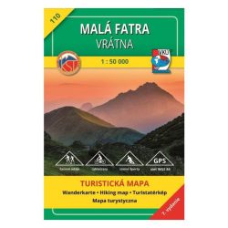 Kis-Fátra, Vrátna turista- és kerékpáros térkép - Malá Fatra, Vrátna - VKÚ TM 110 