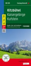   Kitzbühel, gyalogos, kerékpáros és szabadidős térkép - WK 301