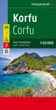 Korfu autótérkép - Freytag