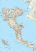 Korfu - sziget térkép (Island pocket)