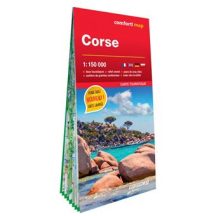 Korzika autótérkép - 2026 - Comfort