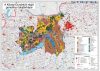 Közép-Dunántúli régió genetikus talajtérképe falitérkép 100*70 cm - poszter