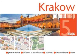 Krakkó zsebtérkép - Popoutmap