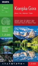   Kranjska Gora - Jalovec - Pec - Mojstrana - Triglav turistatérkép - Sidarta