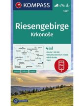 Krkonose - Óriás-hegység turistatérkép - KOMPASS 2087