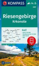 Krkonose - Óriás-hegység turistatérkép - KOMPASS 2087