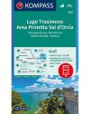 Lago Trasimeno, Area Prottetta Val d'Orcia turistatérkép - KOMPASS 2463