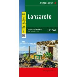 Lanzarote autós-, szabadidőtérkép - 2024