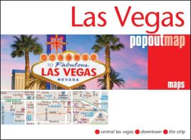 Las Vegas laminált térkép - Popout Map