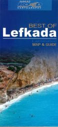 Lefkada térkép – laminált / Görögország / Nakas Lefkada térkép – laminált / Görögország / Nakas