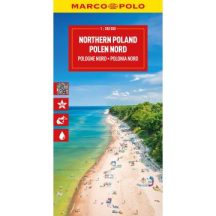 Észak-Lengyelország autóstérkép - Marco Polo 2025