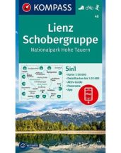   Lienz, Schobergruppe, Hohe Tauern Nemzeti Park turistatérkép - KOMPASS  48