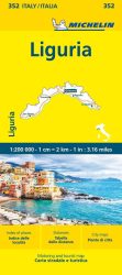 Liguria - autós- és szabadidő térkép - Michelin - 352