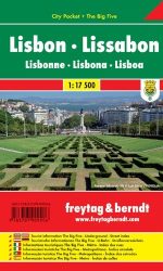 Lisszabon City Pocket - város térkép