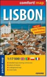 Lisszabon - comfort- zsebtérkép