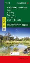 WK 013 Nationalpark Donau-Auen - Lobau - Hainburg - Marchegg - Gänserndorf - Bruck a.d. Leitha turistatérkép