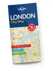 London - Lonely Planet - vízálló város térkép