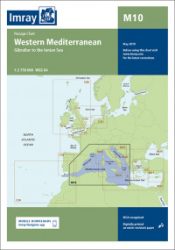 M10 Western Mediterranean - Nyugat Adria hajózási kiadvány