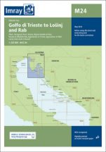 M24 Golfo di Trieste to Lošinj and Rab hajózási kiadvány