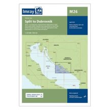 M26 Split to Dubrovnik hajózási kiadvány