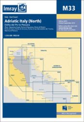 M33 Adriatic Italy (North) - Delta del Po to Pescara hajózási kiadvány