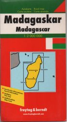 Madagaszkár  - autóstérkép