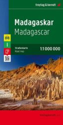 Madagaszkár  - autóstérkép