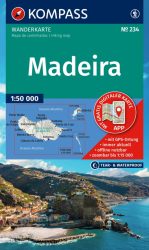 Madeira turistatérkép - KOMPASS 234 - 2025