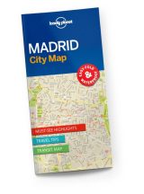 Madrid - Lonely Planet - vízálló város térkép