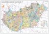 Magyarország genetikus talajtérképe 65*45 cm - asztali fóliázott könyöklő Magyarország genetikus talajtérképe 65*45 cm - asztali fóliázott könyöklő
