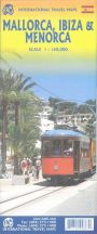 Mallorca, Ibiza, Menorca térkép - ITM