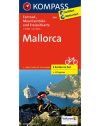 Mallorca kerékpáros térkép, 2 részes szett - KOMPASS 3500