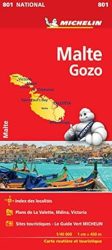 Málta - Gozo térkép - Michelin 801 - 2025