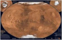 Mars falitérkép