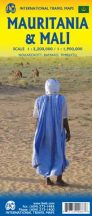 Mauritánia / Mali térkép