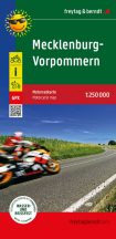 Mecklenburg-Vorpommern motorkerékpár térkép