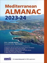 Mediterranean Almanac 2023/24 - hajózási kiadvány