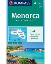 Menorca turistatérképp - KOMPASS 243