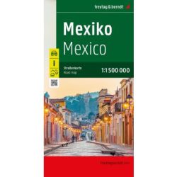 Mexikó - autóstérkép - 2025