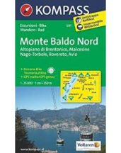 Monte Baldo Észak turistatérkép - KOMPASS 691