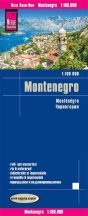 Montenegro autótérkép - Reise - 2022