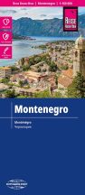 Montenegro autótérkép - Reise - 2024