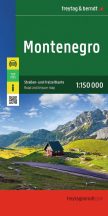Montenegro térkép - 2026 / Freytag