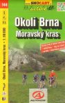  Brno és környéke - Morva-karszt kerékpártérkép 144  - Okolí Brna, Moravský kras/Mährischer Karst