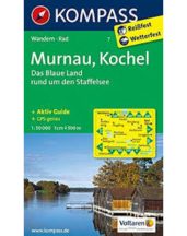 Murnau, Kochel turistatérkép - KOMPASS 7